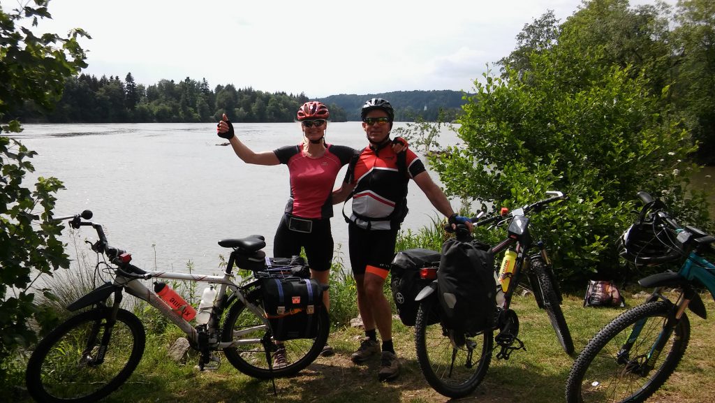 Erste Umrundung Bayern - Ute Jansen und Markus Frommlet - Training MTB-Cross-Schwarzwald